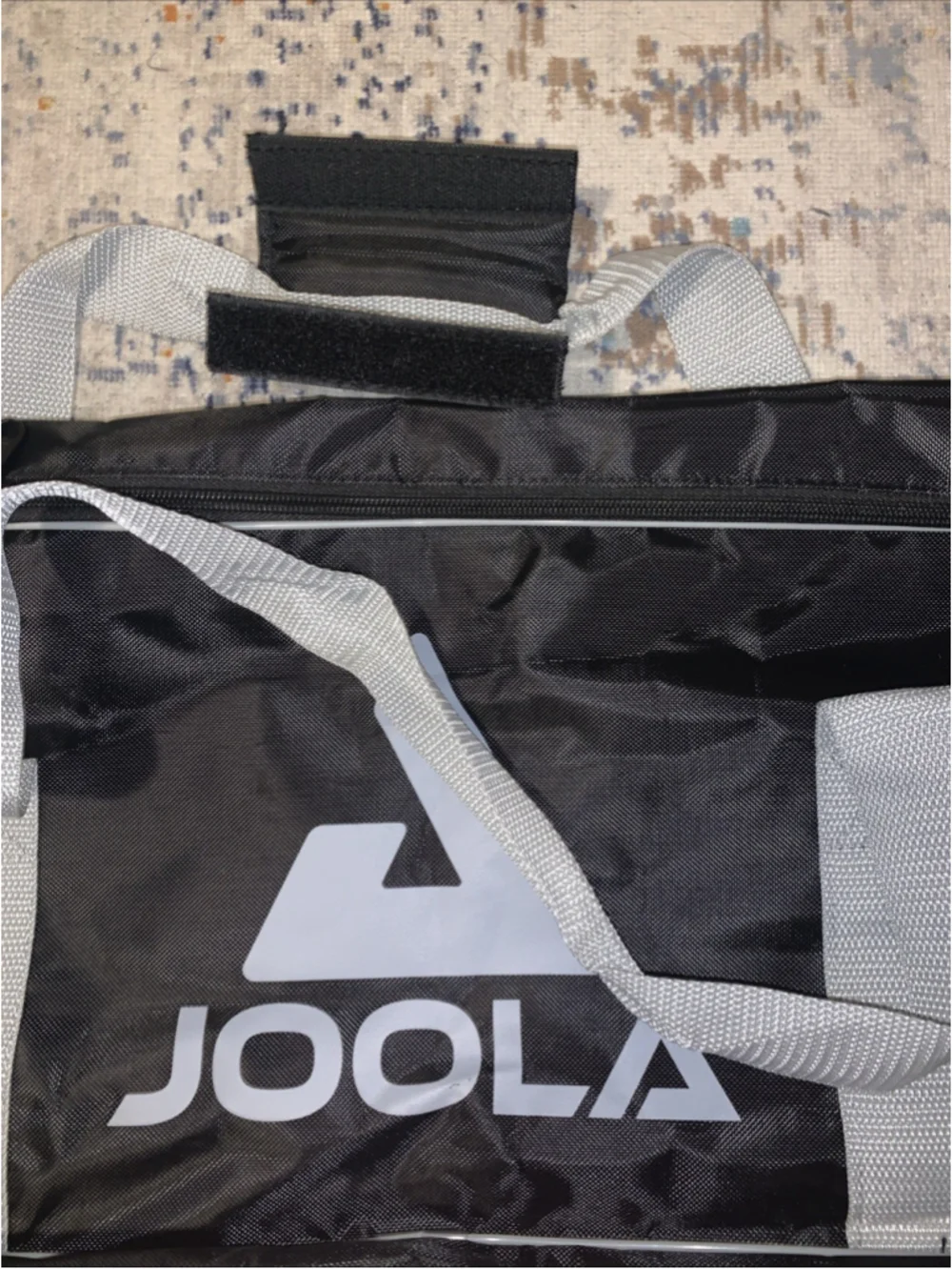 Joola Pickleball Double Sided Black Duffle Bag L 42” X 12 “ H Equipment Bag